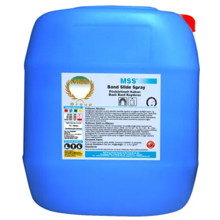 MSS Band Slide Spray Püskürtmeli Sabun Bazlı Bant Kaydırıcı 20 L 18,20 KG