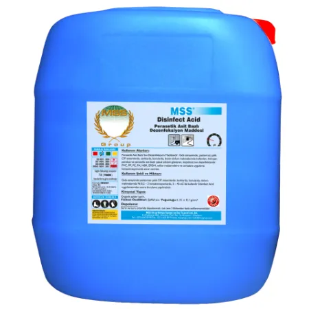 MSS Disinfect Acid Perasetik Asit Bazlı Dezenfeksiyon Maddesi 20 L (22,00 KG)