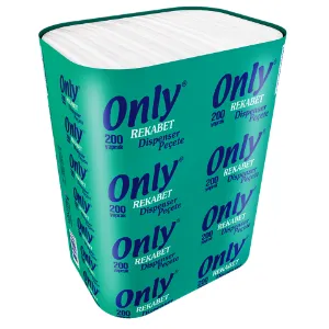 Dispenser Peçete (16,5x21 cm, 200 Ypr. 2 Katlı, 17 gr/m2,18 Pk.)