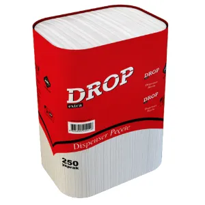 Dispenser Peçete (16,5x21 cm, 250 Ypr. 2 Katlı, 17 gr/m2,18 Pk.)