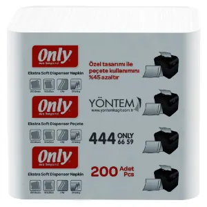 Dispenser Peçete (Evo Beyond, 10,5x20 cm, 200 Ypr. 18 Pk.)