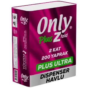 Havlu Z Katlama (21,5x22,5 cm, 2 Kat, 20 gr/m2, 200 Ypr. 12 Pk.)