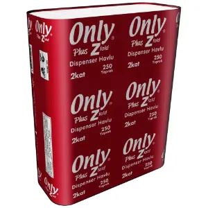 Havlu Z Katlama (22x23 cm, 2 Kat, 18 gr/m2, 200 Ypr. 12 Pk.)