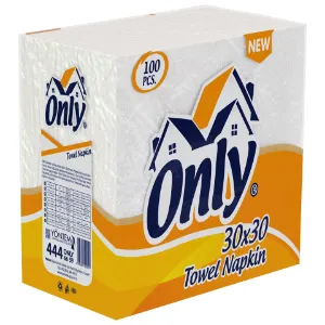 Servis Peçete (30x30 cm, 100 Ypr. 15 gr/m2, 24 Pk.)